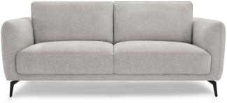 Selena 3-Sitzer Sofa - Stoffbezug Grau