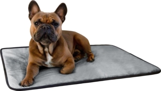 Aspero Hundematte Hundedecke Lund, 50 % Baumwolle, 50 % Polyester, Weiche hautfreundliche Tierdecke