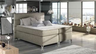 Amadeo 140X200, Boxspring Bett, Beige