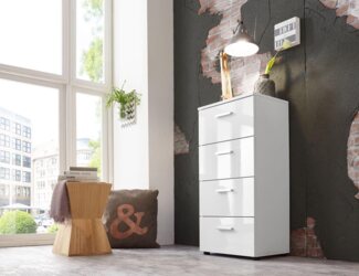 BMG Möbel Kommode Monaco, Breite 44 cm