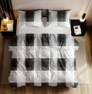 Leonado Vicenti Bettwäsche Winter Biber 135x200 155x200, Feinbiber, 2 teilig, Warme Feinbiber, weiche Oberfläche, kuschelig für kalte Nächte