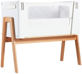 Gaia Baby Hera Beistellbett Scandi White/Natural