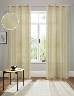 andas Gardine Tursik (1 St), Ösen, blickdicht, Leinenstruktur, Blickdicht, Leinenlook, Polyester