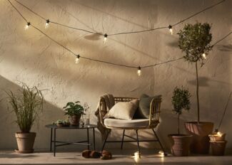 LED-Lichterkette "Selecta", 10 PET-Kugeln, ww LED