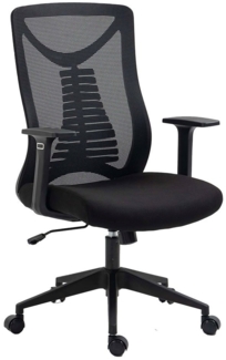 Bürostuhl Air / Lybe, Nylon, Stoff, Schwarz, 60 x 103 x 62 cm