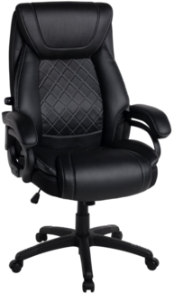 Duo Collection Chefsessel Chefsessel Benito XXL (1 St), Federkern, Lordosenunterstützung, bis 150 kg belastbar