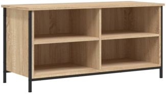 vidaXL TV-Schrank Sonoma-Eiche 100x40x50 cm Holzwerkstoff 832774