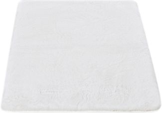 Gino Falcone Badematte Sara, Höhe 25 mm, rutschhemmend beschichtet, fußbodenheizungsgeeignet, Polyester, rechteckig, Badteppich, Fell-Optik, besonders weich, eckig & rund erhältlich