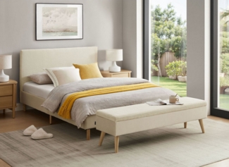 Home affaire Bettbank Armandine mit Stauraum, wahlweise in den Breiten 140cm oder 180cm erhältlich