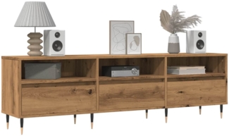 vidaXL TV-Schrank Artisan-Eiche 150x30x44,5 cm Holzwerkstoff 857186