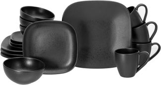 Magic Black Square Schwarz, Kombiset 16-tlg (mo)