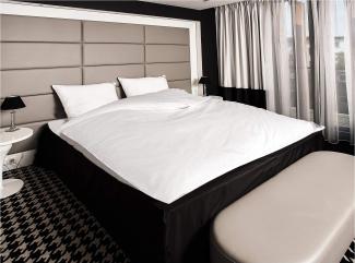 Mayaadi-Home HS57 Ballonbett Baumwolle 70% Daunen 30% Federn Weiß 135x200 cm 2600 Gramm