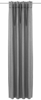 Neusser Collection Verdunklungsschal Dimout Sibille grau, 135 x 245 cm