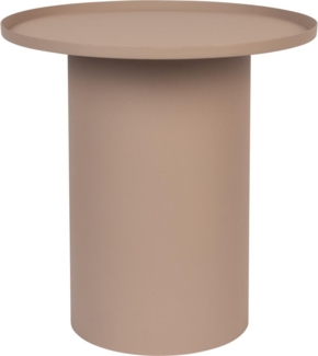 Beistelltisch SVERRE rund Ø 45,5cm Rosa matt von Zuiver
