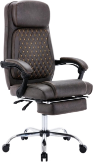 Ergonomischer Bürostuhl mit Fußpedalen, hoher Computer Schreibtisch