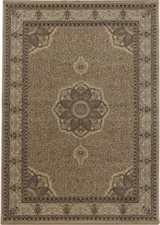 Teppium Teppich Orientalisch Design, Rechteckig, Höhe: 9 mm, Orient Teppich Wohnzimmer Orientalisch Design Kurzflor Pflegeleicht