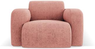 Micadoni Boucle Sessel Molino Chenille Rosa