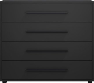 Marmex Möbel Kommode Maxione MX-03 hoch mit vier Schubladen