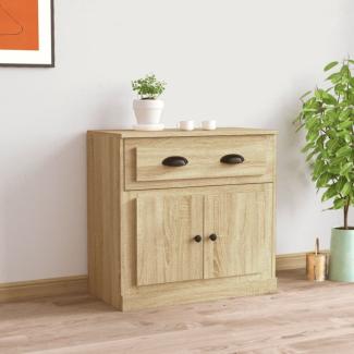 vidaXL Sideboard Sonoma-Eiche 70x35,5x67,5 cm Holzwerkstoff 816427