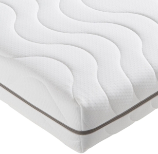 Nightstyle Visko Matratze 90x200 Höhe 18cm, 7-Zonen Kaltschaummatratze H2 / H3, Öko-Tex zertifiziert, Made in Germany