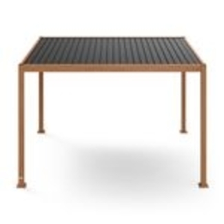 Blumfeldt Pergola 3x4 m - Verstellbares Lamellendach, UV-Schutz, Aluminium-Rahmen, Rostfrei, Wetterfest, Ideal Für Terrasse & Garten, Ganzjährig Nutzbar
