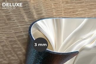 MuchoWow Platzset Stoff - Plissee - Gold, (6-St), Platzsets, Tischset, Abwaschbar, Tischsets, Platzdeckchen