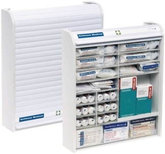 Holthaus Medical Medizinschrank Rollmed DIN 13157 weiß