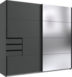 Wimex Schwebetürenschrank Saigon mit Spiegeltür, 2 Türen, 225cm breit