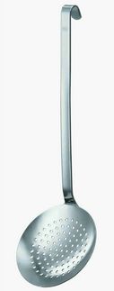 Roesle Haken Schaumlöffel flach grob gelocht 12 cm