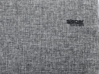 Sieger 5550 4950 Relax-Auflage Schaum / Vlies Füllung, Polypropylen Grau 49 x 4 x 164 cm