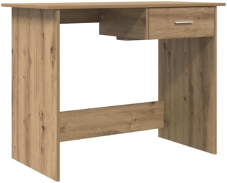 vidaXL Schreibtisch Artisan-Eiche 100 x 50 x 76 cm Holzwerkstoff 875249