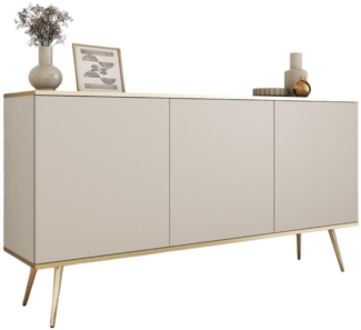 Compleo Kommode mit 3 Türen MONO, Luxus Möbel, Modern Wohnzimmer