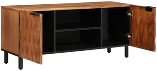 vidaXL TV-Schränk mit Tür Akazienbraune Oberfläche 105 x 33,5 x 46 cm 4017900