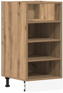 vidaXL Unterschrank Riga Artisan-Eiche 40x44,5x81,5 cm Holzwerkstoff 854210