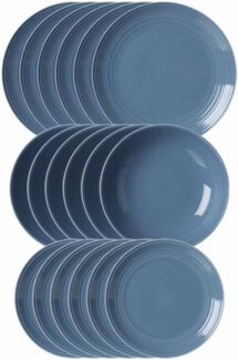 Ritzenhoff & Breker Levi Teller-Set 18-teilig blau