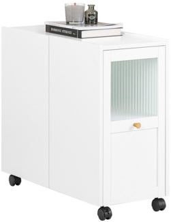 SoBuy Aktenschrank FBT150 Aktenschrankwagen Druckertisch Druckerständer Rollcontainern