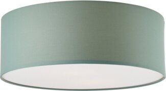 my home Deckenleuchte Elijah, ohne Leuchtmittel, Deckenlampe Stoff Textilschirm Ø 45cm