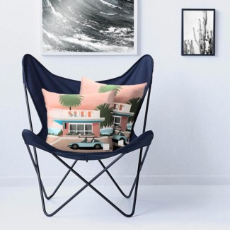Apelt Outdoor Dekokissen Florida|Dekokissen gefüllt 48x48 cm