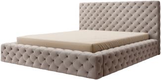 Bett Princce 180x200, Bett, Beige