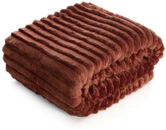 Wohndecke SOFT, Design91, Streifen Steppung Gestreifte Decke Gesteppte Sofadecke