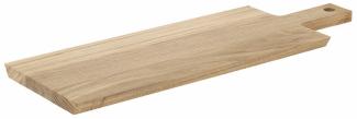 blomus BORDA Schneidbrett, Schneidebrett, Holzbrett, Holz Brett, Eiche, B 15 cm, L 44 cm, 63794