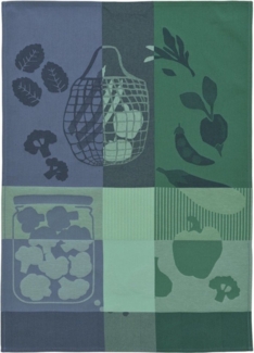 sander table + home Geschirrtuch Geschirrtuch Tuscany Blue 50x70 cm von Sander