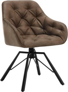 Woltu 4-Fußstuhl (1 St), drehbar, Esszimmerstuhl für Esszimmer Küche Wohnzimmer