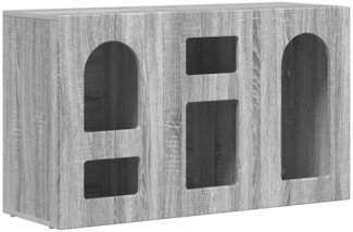 vidaXL Sideboard Graues Sonoma 100 x 35 x 59 cm Holzwerkstoff 891350