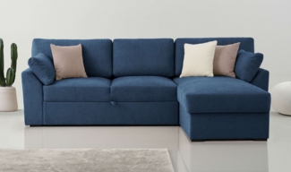 Home affaire Ecksofa Citry Schlafsofa, Breite 246 cm, Chenille, Bettfunktion, Bettkasten, L-Form