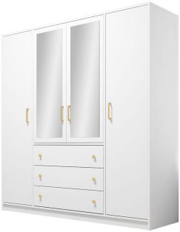 Kleiderschrank Retro Lux D4