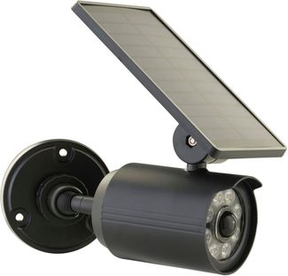 Luxform Gartenleuchte Luxform Solar Palma, LED fest integriert, Warmweiß, Wandleuchte, Solarenergie, Bewegungssensor