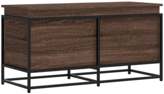 vidaXL Aufbewahrungsbox mit Deckel Eichen-Optik 100x40x51,5 cm 848808