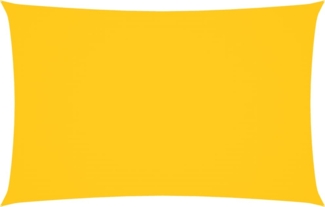 vidaXL Sonnensegel Oxford-Gewebe Rechteckig 2x4,5 m Gelb 135588
