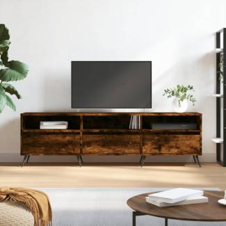 vidaXL TV-Schrank Räuchereiche 150x30x44,5 cm Holzwerkstoff 831257